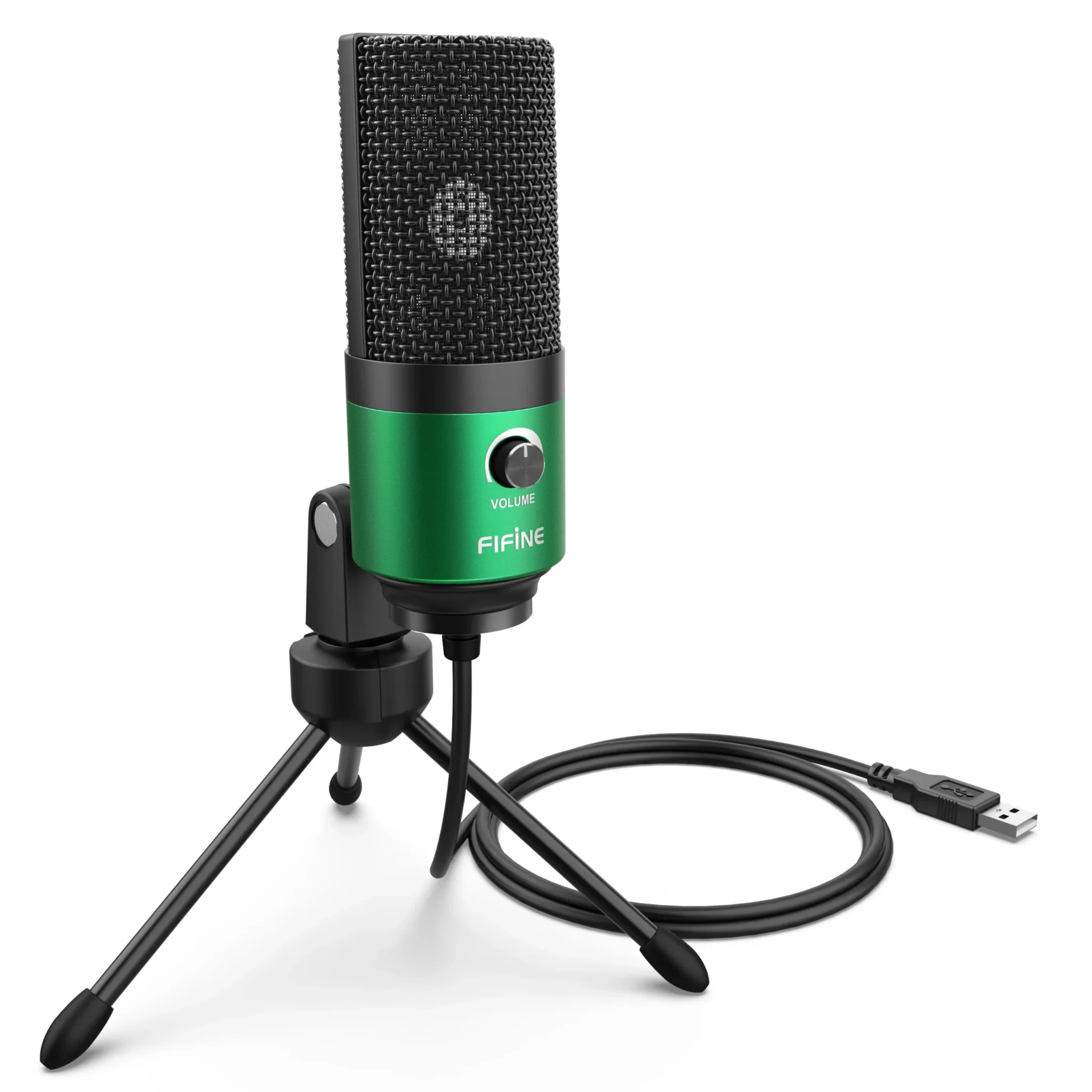 Microphone USB en métal | Micro cardioïde pour streaming et vidéos