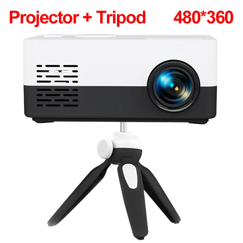 Mini projecteur USB 480x360 | Projecteur portable pour smartphone et home cinéma